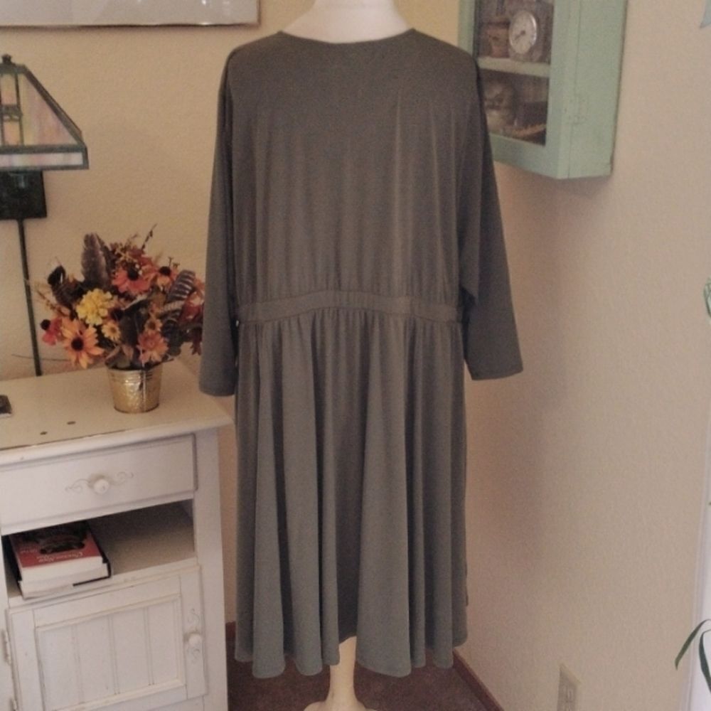 Torrid Soft Draped Dress - Picture 6 of 13